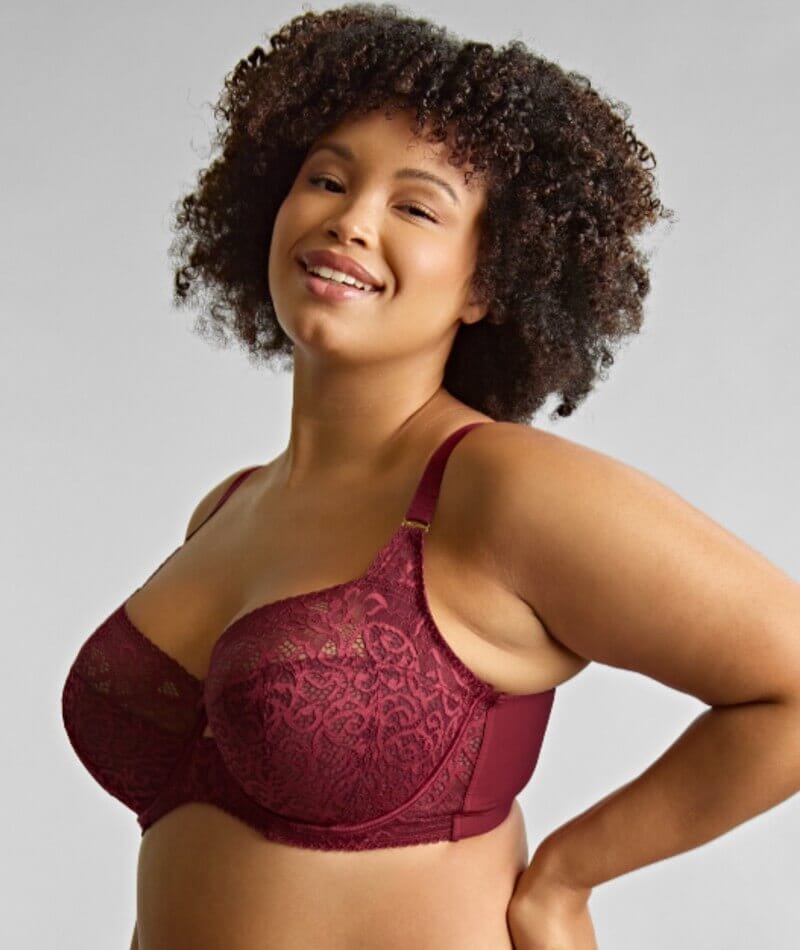 Sculptresse Estel Full Cup Underwired Bra - Cherry Red Bras